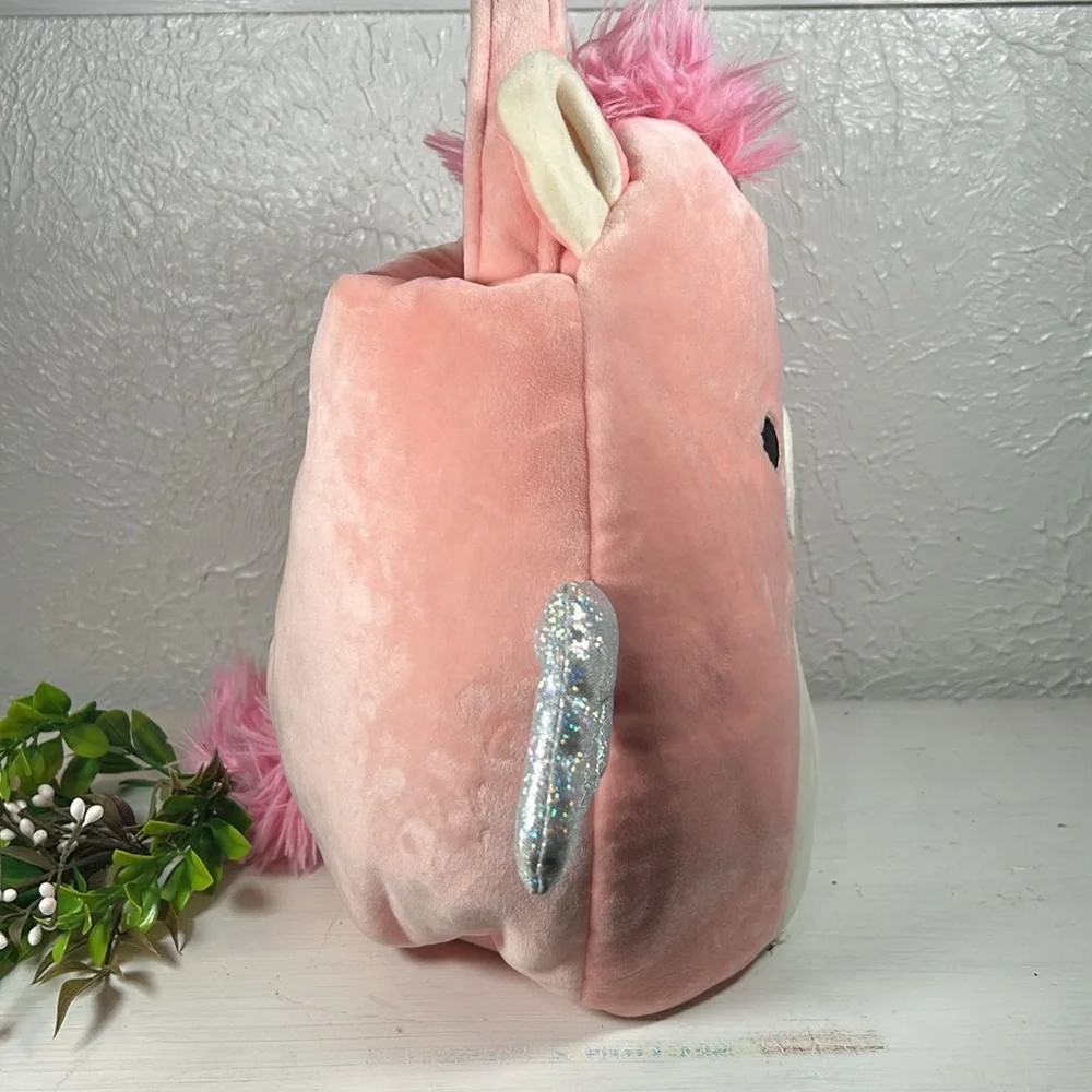 NEW Squishmallows Pail Bucket Paloma Pig Stuffed Squishmallows Childs Animal Pai